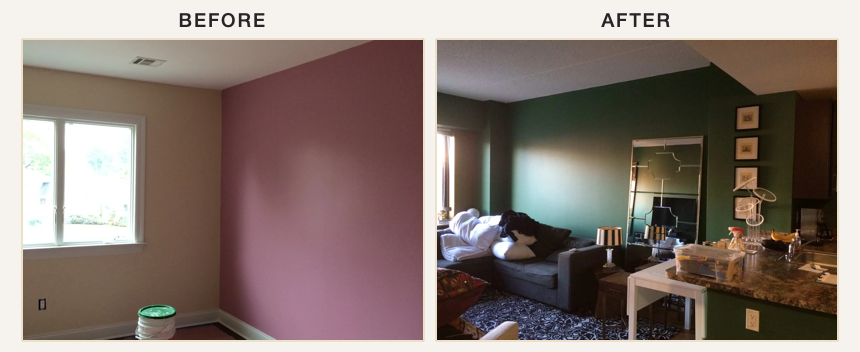 Before and after photographs for West Side / 86 St.